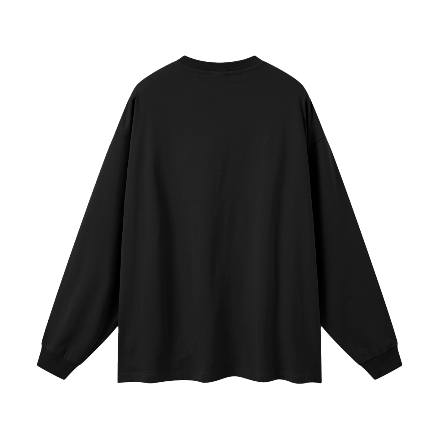 oversized unisex long sleeve t-shirt