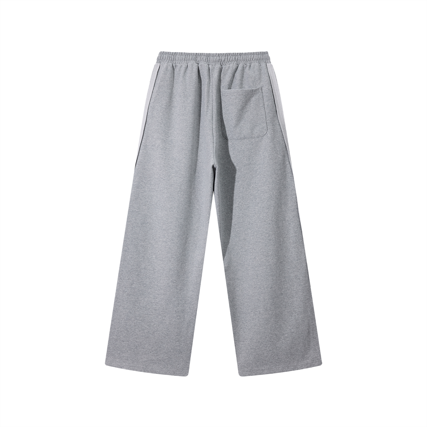 contrast tape straight-leg joggers