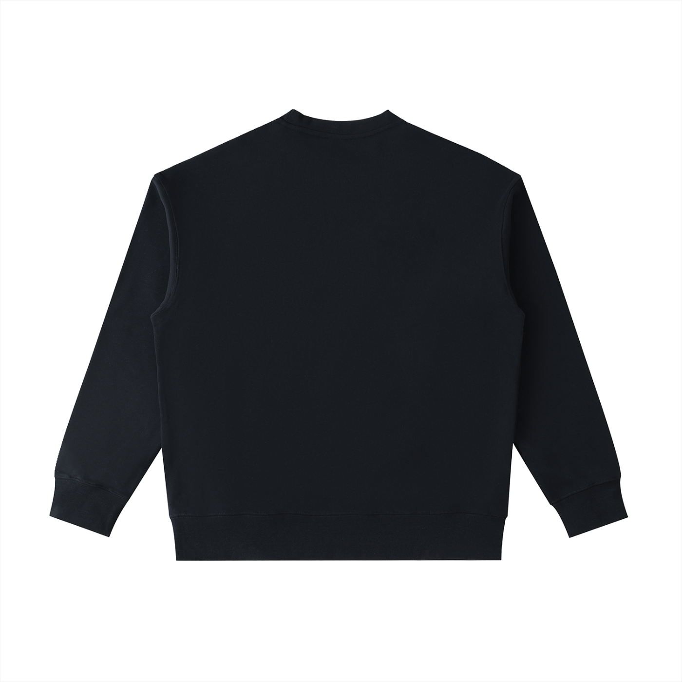 heavyweight patch pocket crewneck sweatshirt