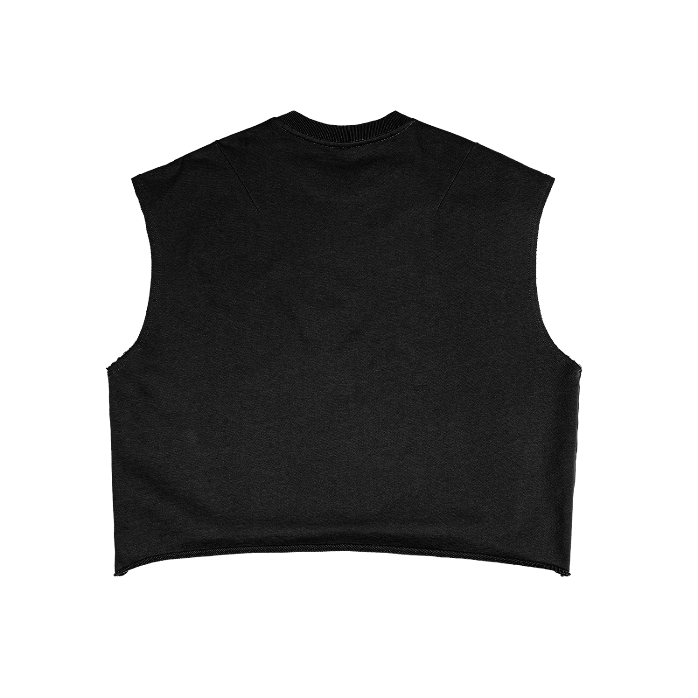 french terry boxy tank top