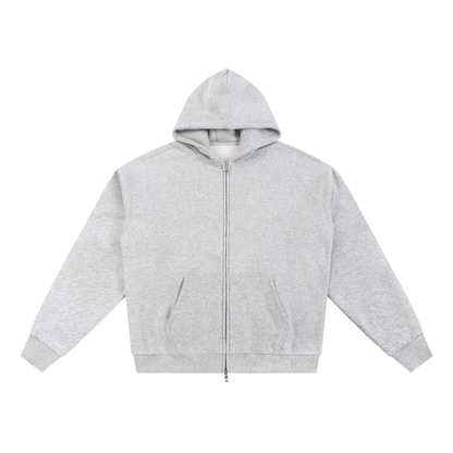 Essential Fleece Zip-Through Hoodie