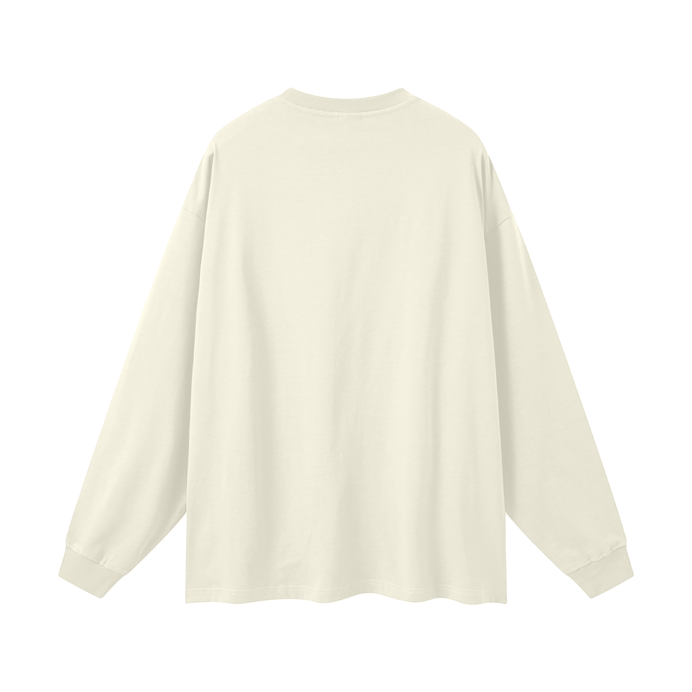 oversized unisex long sleeve t-shirt