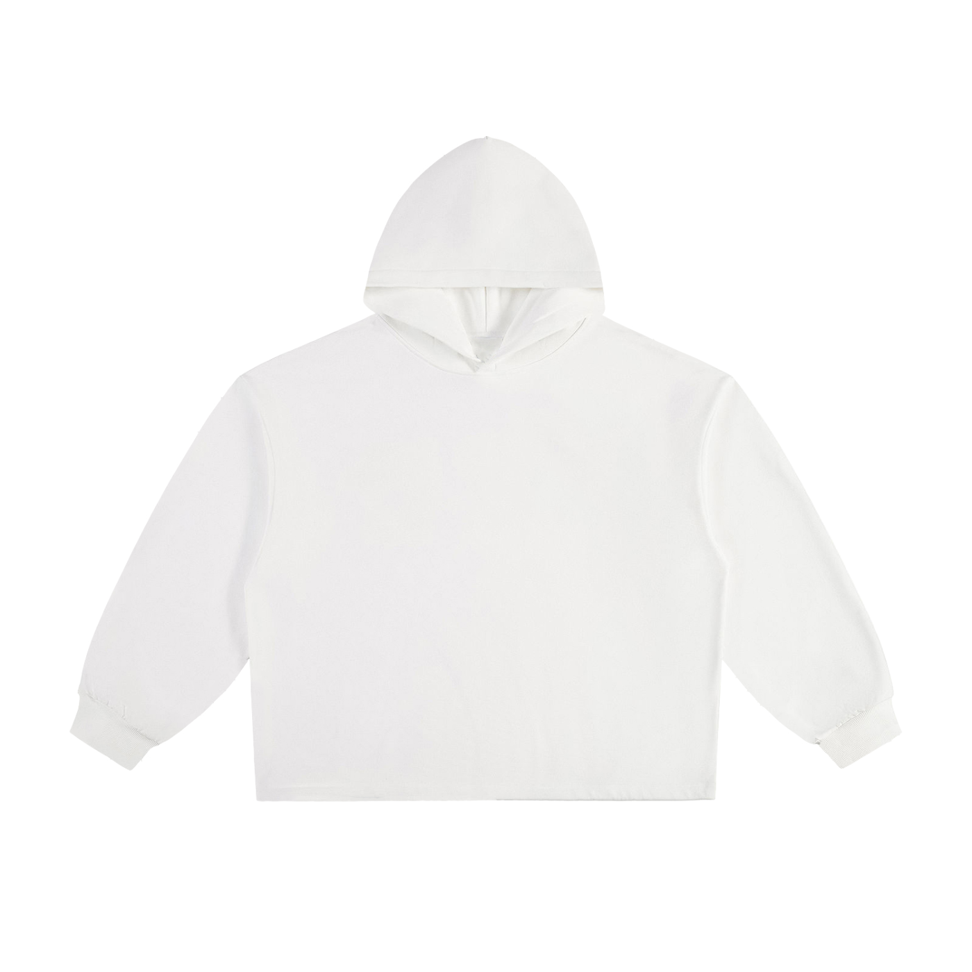 essential heavyweight oversized drawstring hem hoodie
