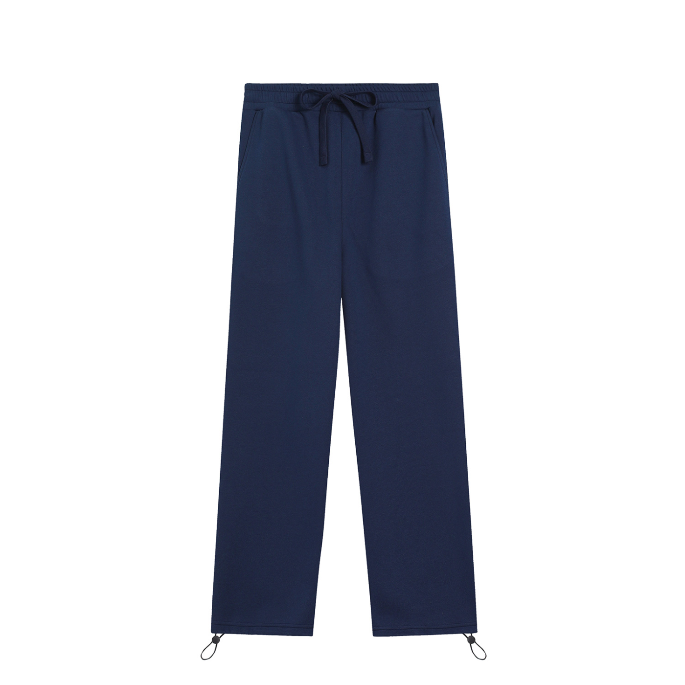 essential drawstring straight-leg joggers