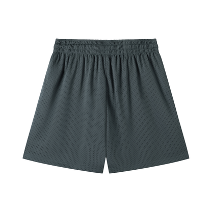 Mesh Drawstring Shorts