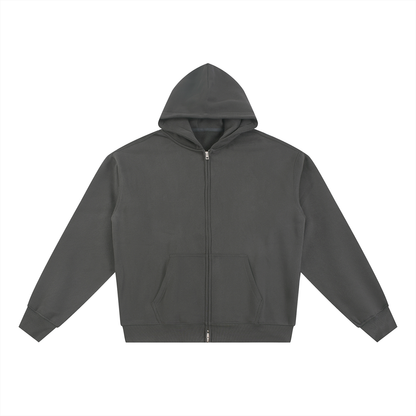 Essential Fleece Zip-Through Hoodie