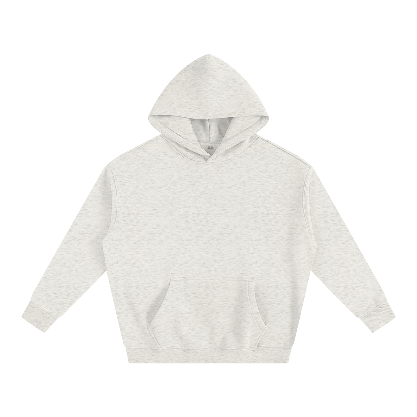 oversize fleeced hoodie