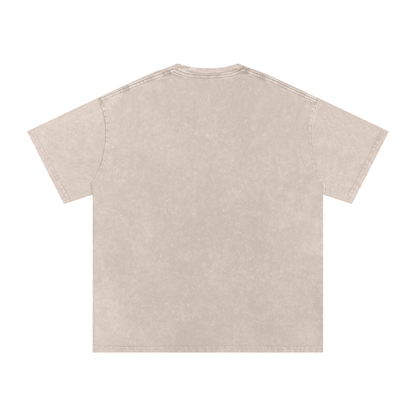 Acid Washed Oversized Cotton T-Shirt