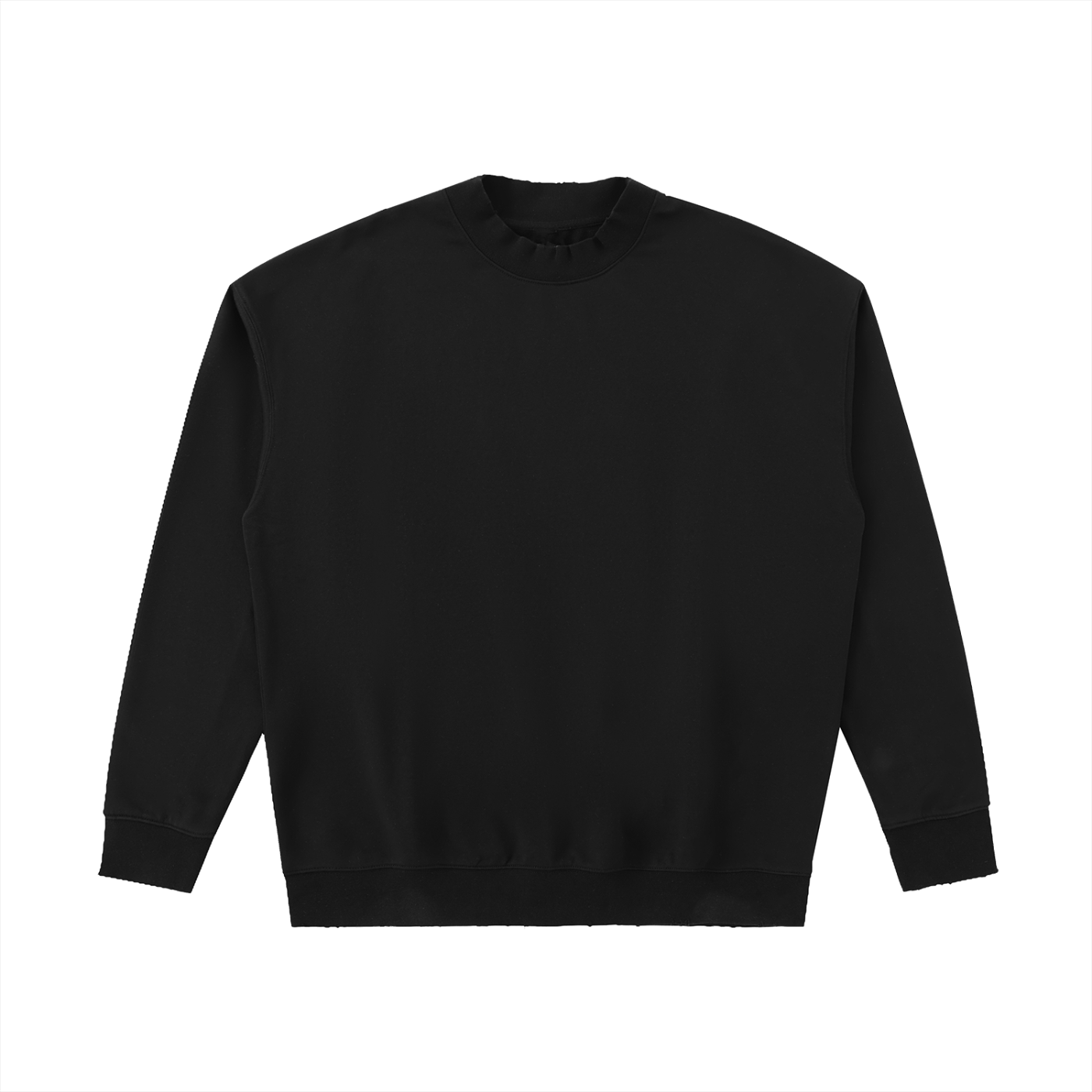 drop shoulder crewneck sweatshirt