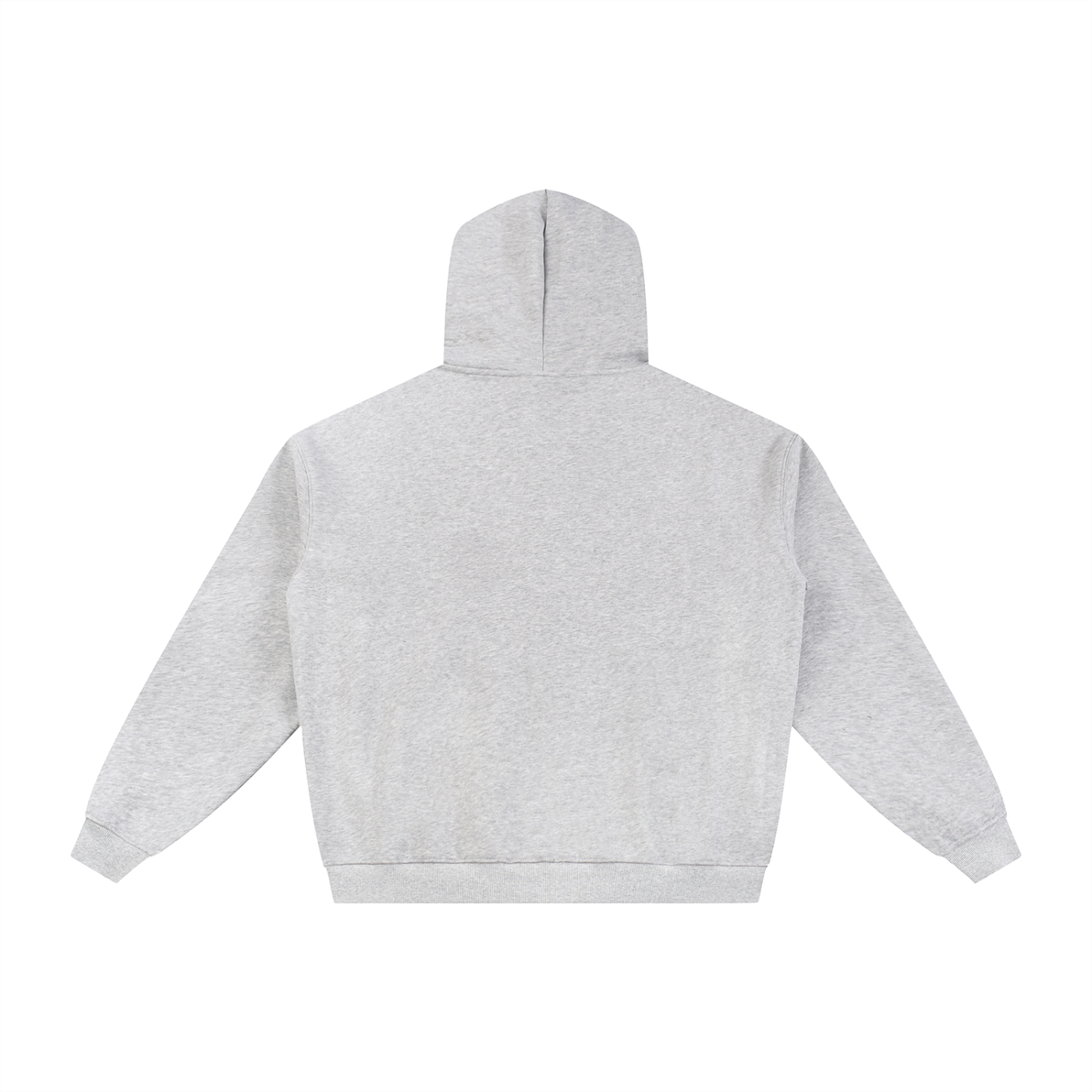 essential fleece zip-through hoodie
