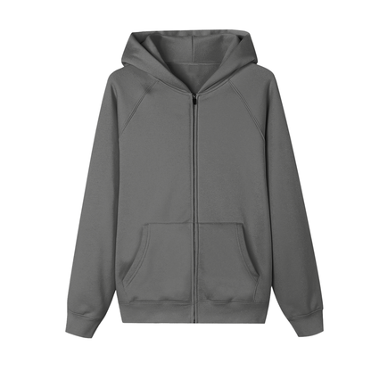 Essential Zip-Up Fleece Hoodie