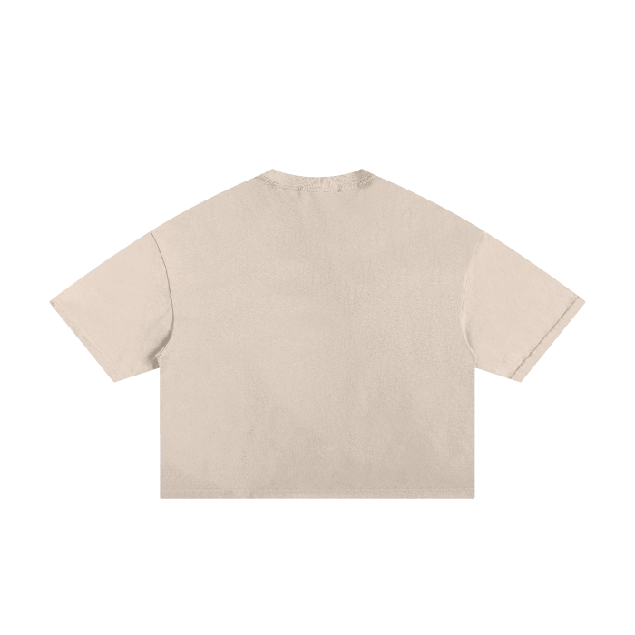 classic frayed boxy tee 250 gsm