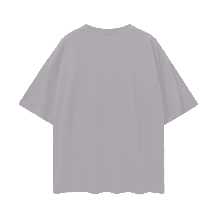 oversized deep drop shoulder tee 190 gsm