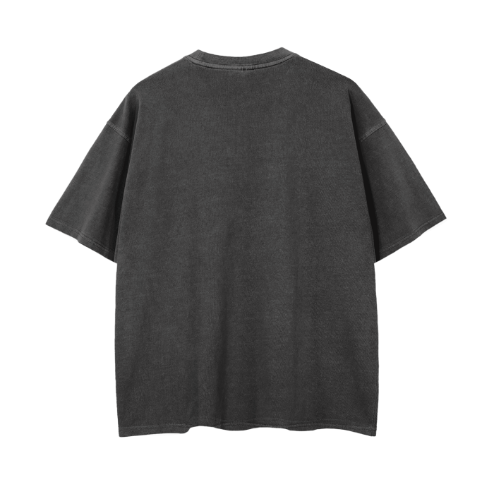 vintage wash drop shoulder t-shirt 250 gsm