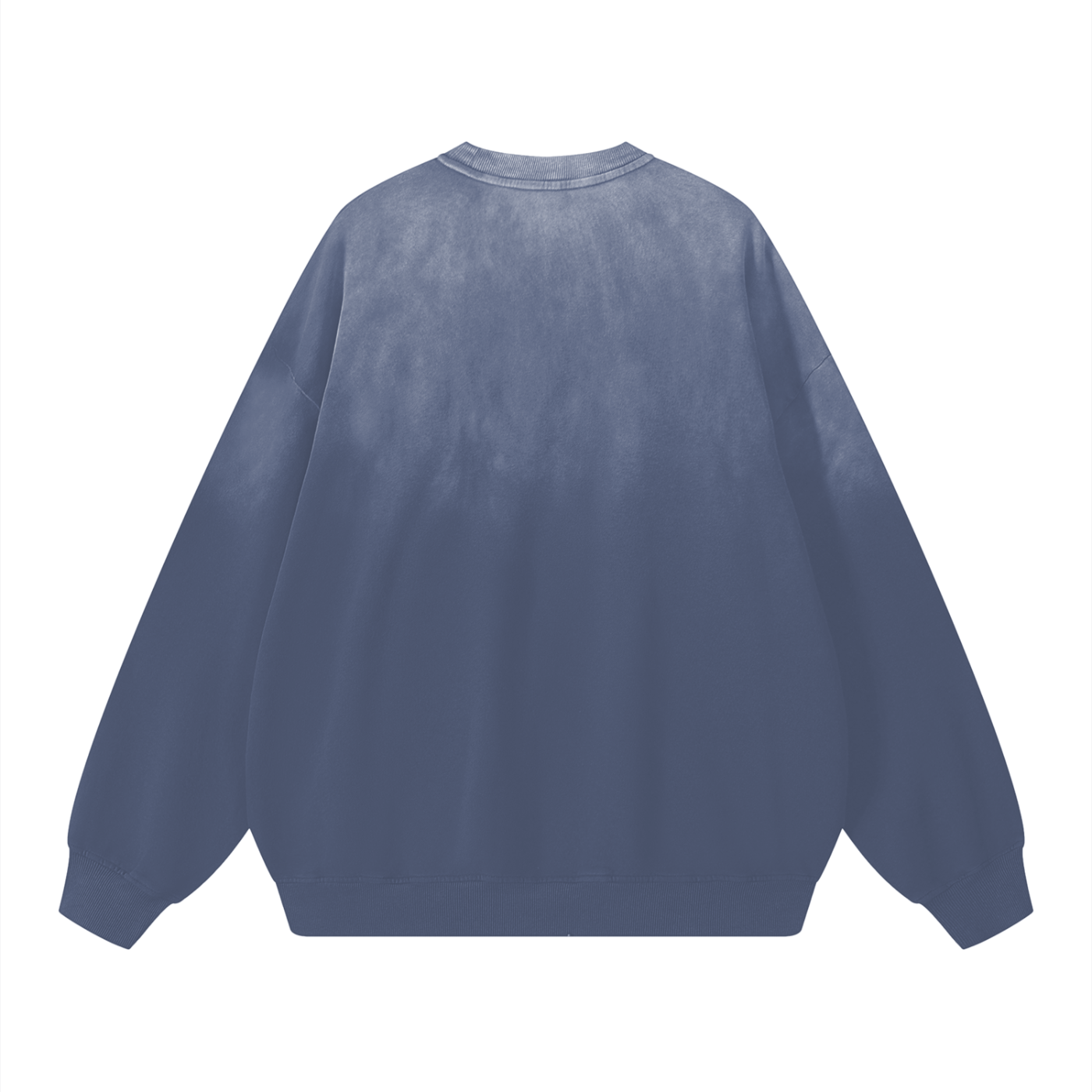 sunfade drop-shoulder cotton sweatshirt