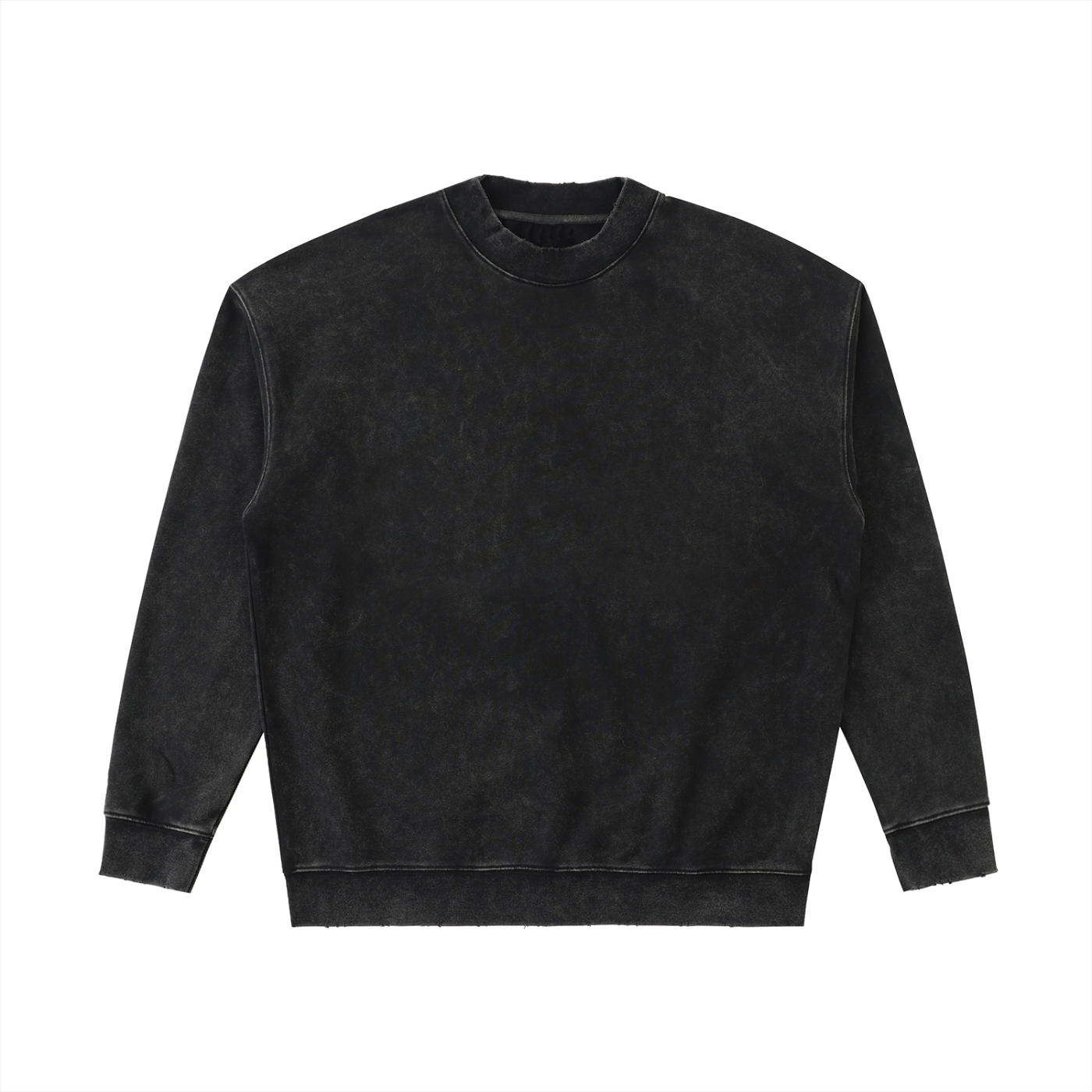 drop shoulder crewneck sweatshirt
