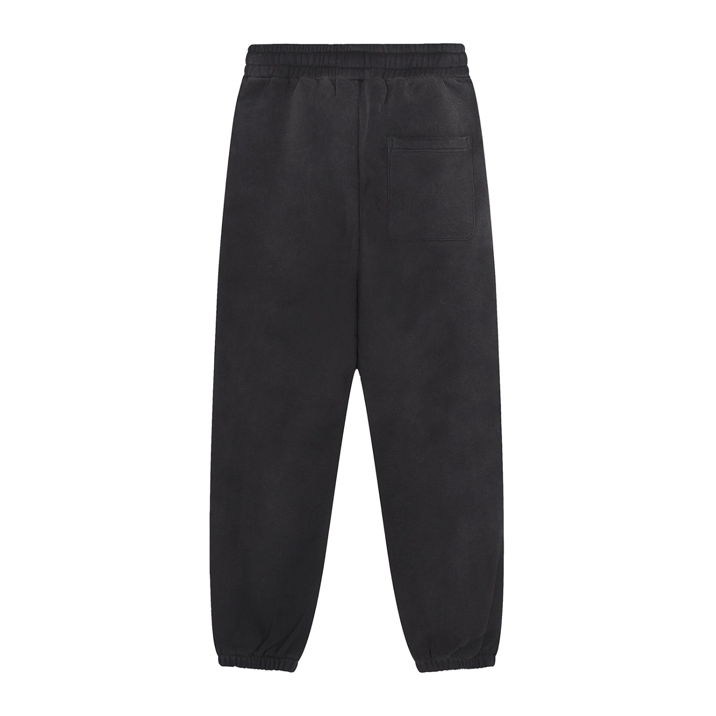 sun fade contrast tape fleece jogged joggers