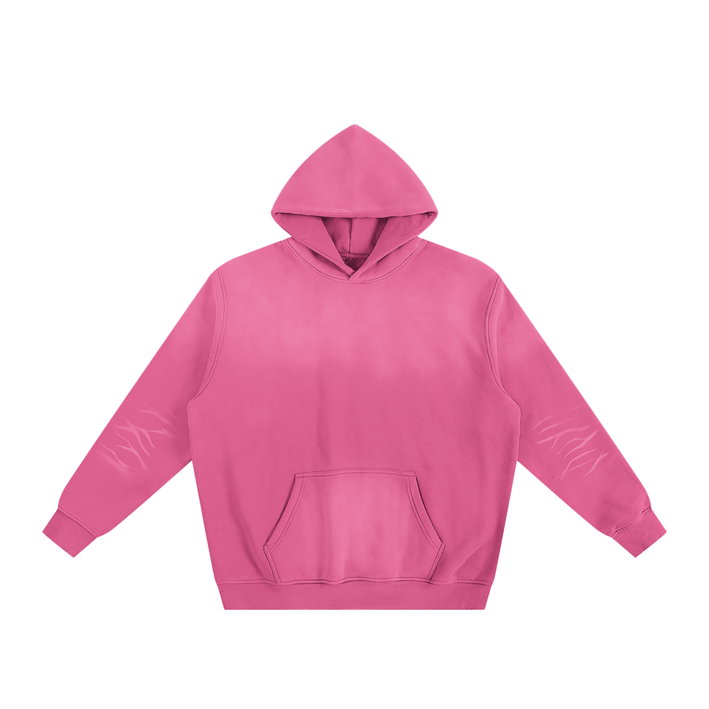 sunfade fleeced hoodie