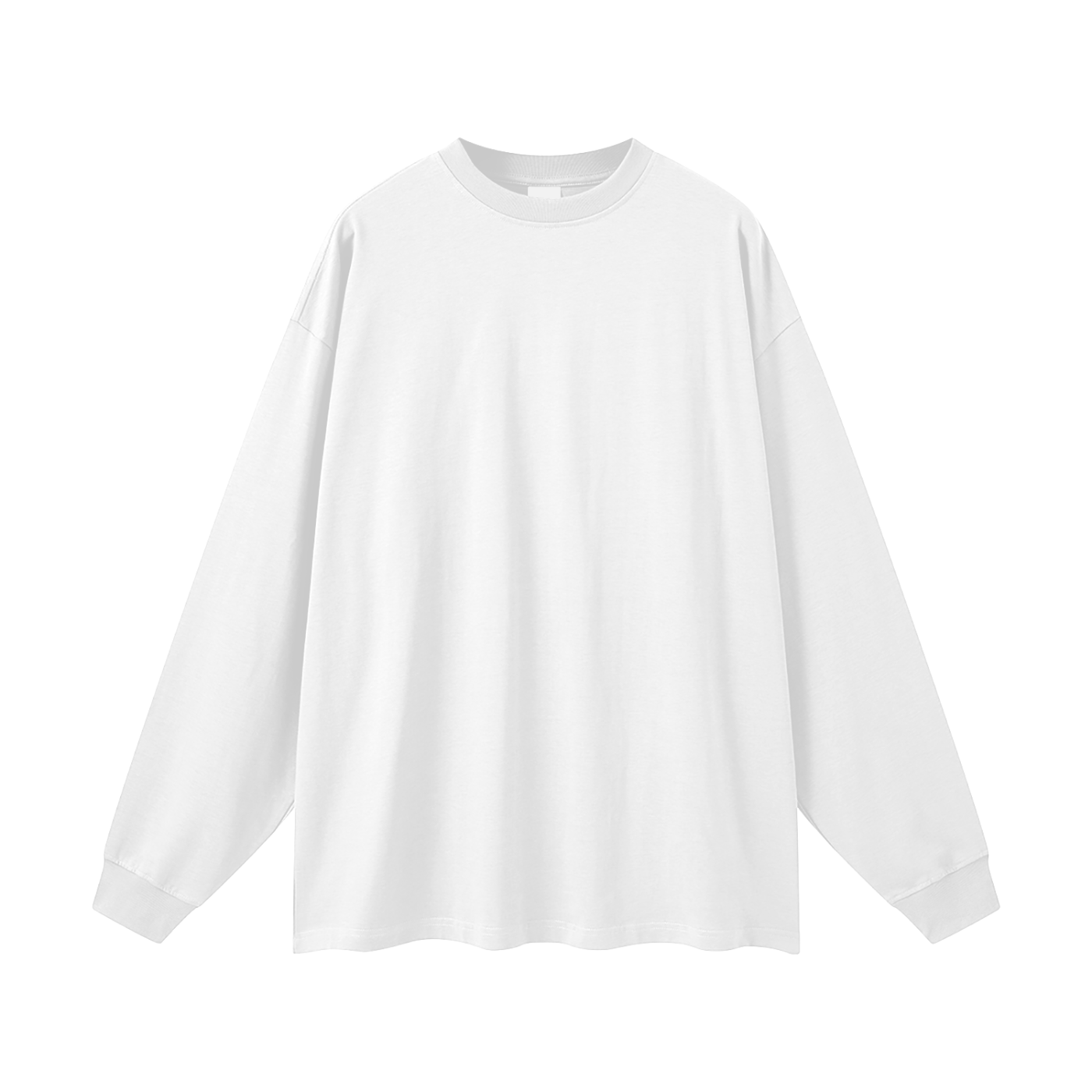 oversized unisex long sleeve t-shirt
