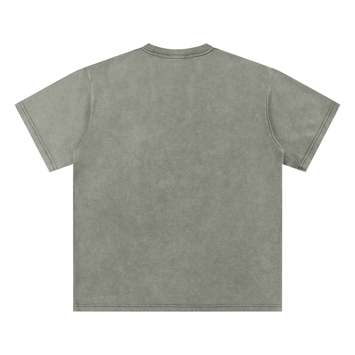 bamboo slub acid washed t-shirt