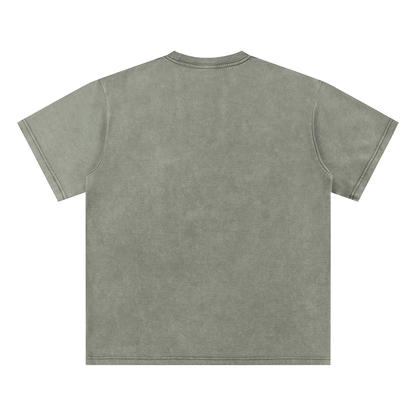 Bamboo Slub Acid Washed T-Shirt