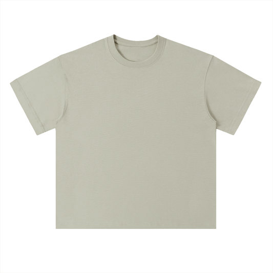 Heavyweight Drop Shoulder Cotton T-Shirt