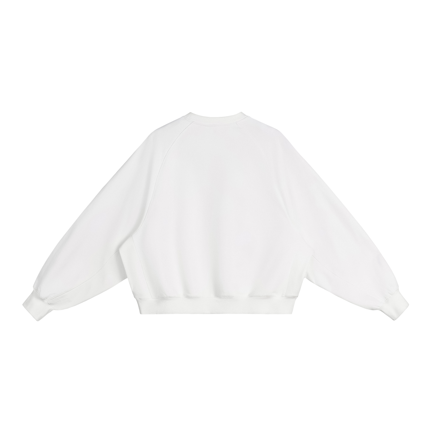 essential heavyweight dolman sleeve boxy sweatshirt
