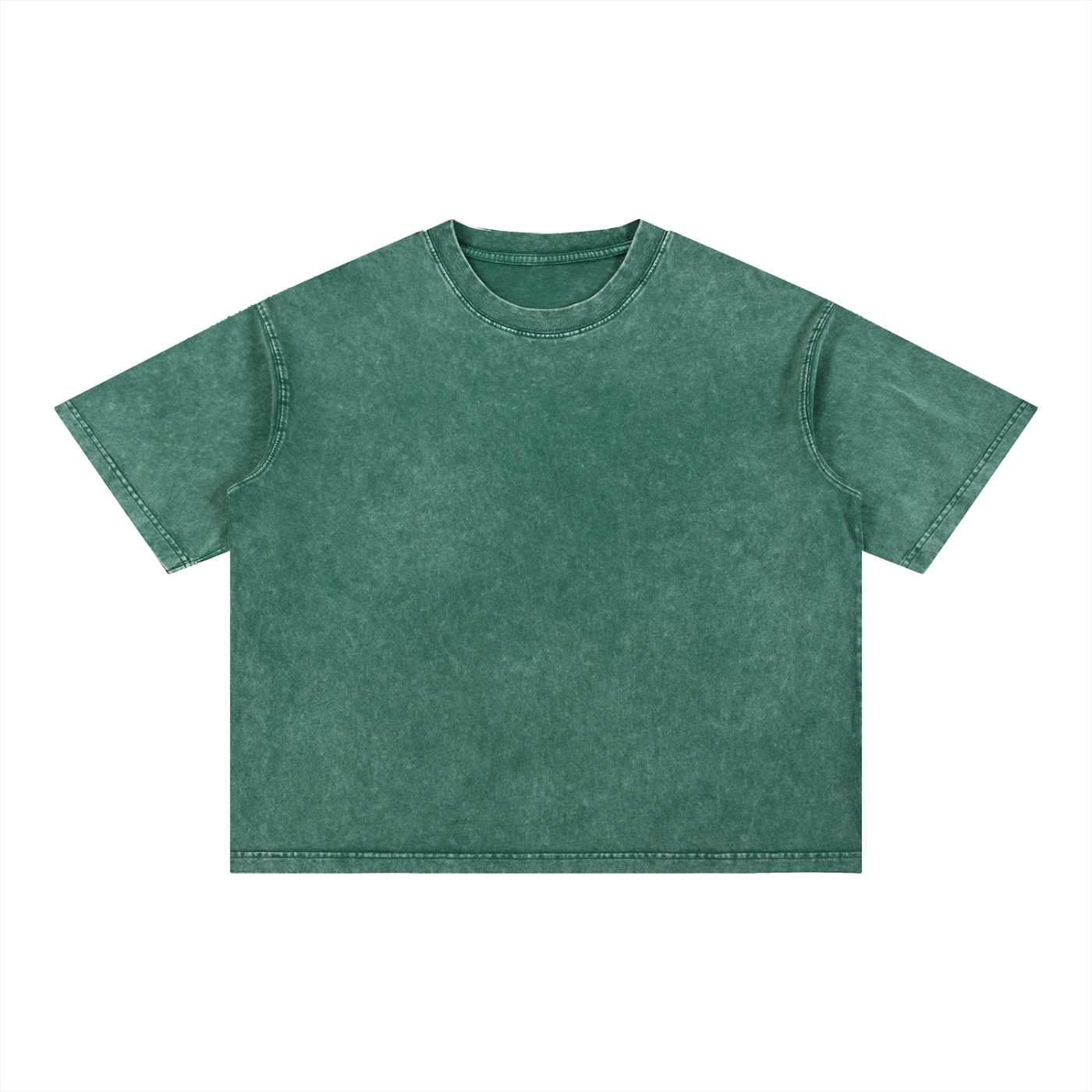 mineral wash boxy cotton t-shirt