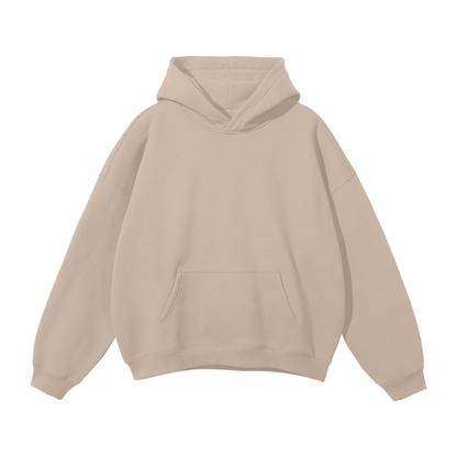 Streetwear Oversized Solid Colour Fleece Hoodie 350 GSM