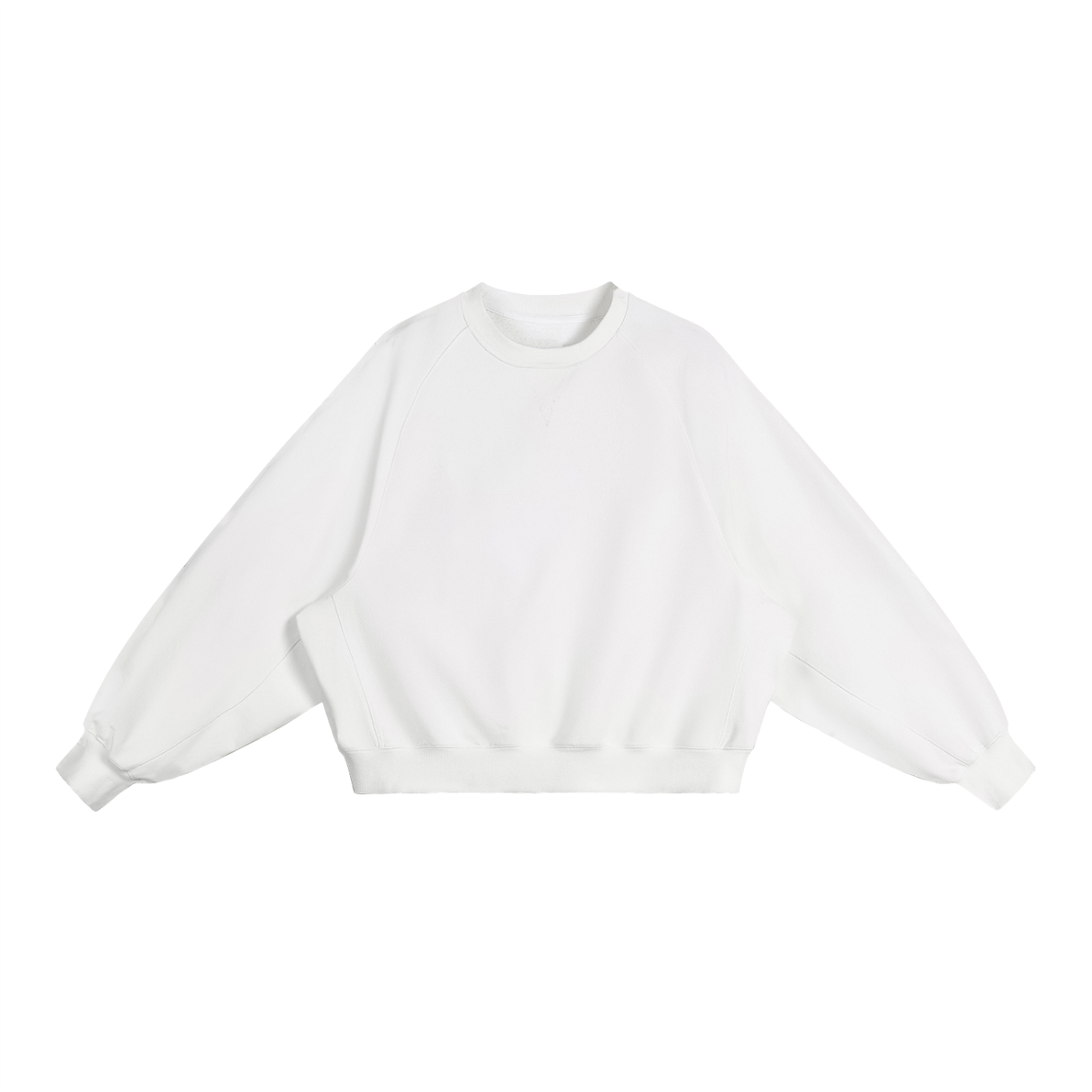 essential heavyweight dolman sleeve boxy sweatshirt