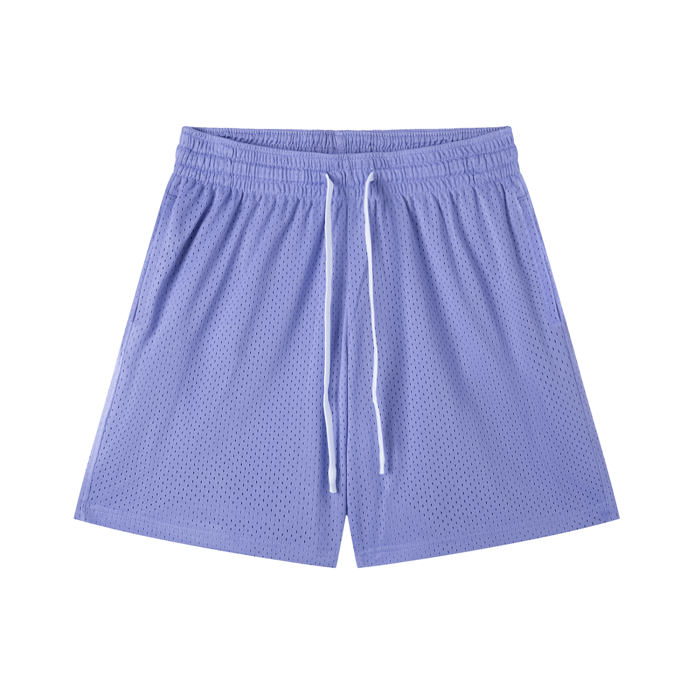 mesh drawstring shorts