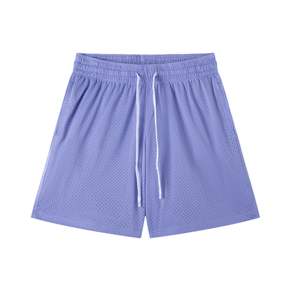 Mesh Drawstring Shorts