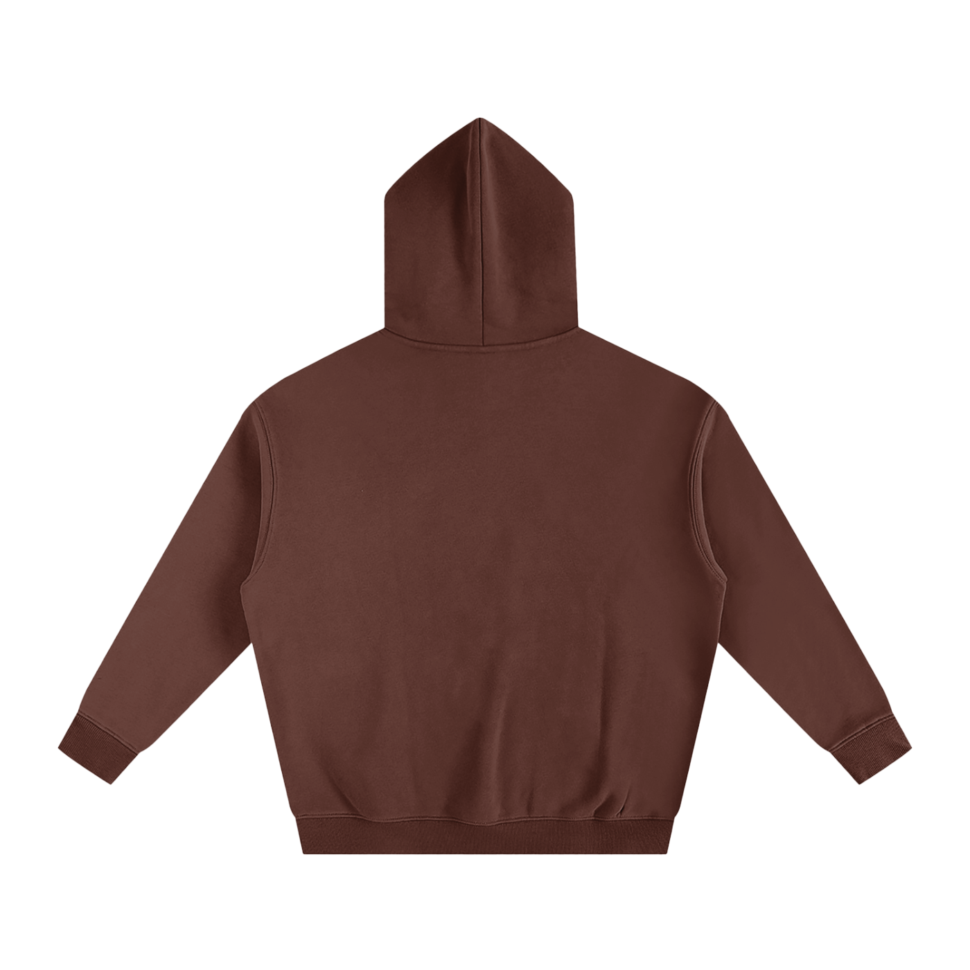 oversize fleeced hoodie