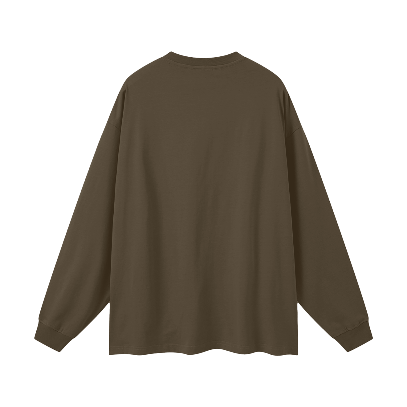 oversized unisex long sleeve t-shirt