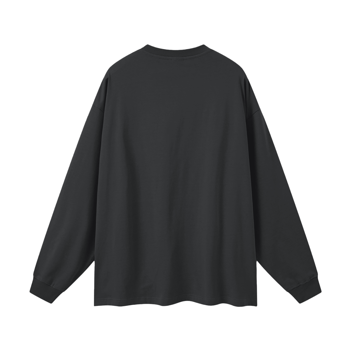 oversized unisex long sleeve t-shirt