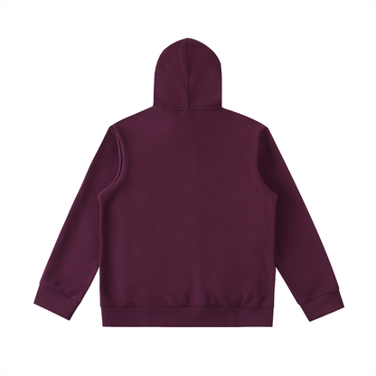 Essential Heavyweight High Neck Zip-Up Hoodie
