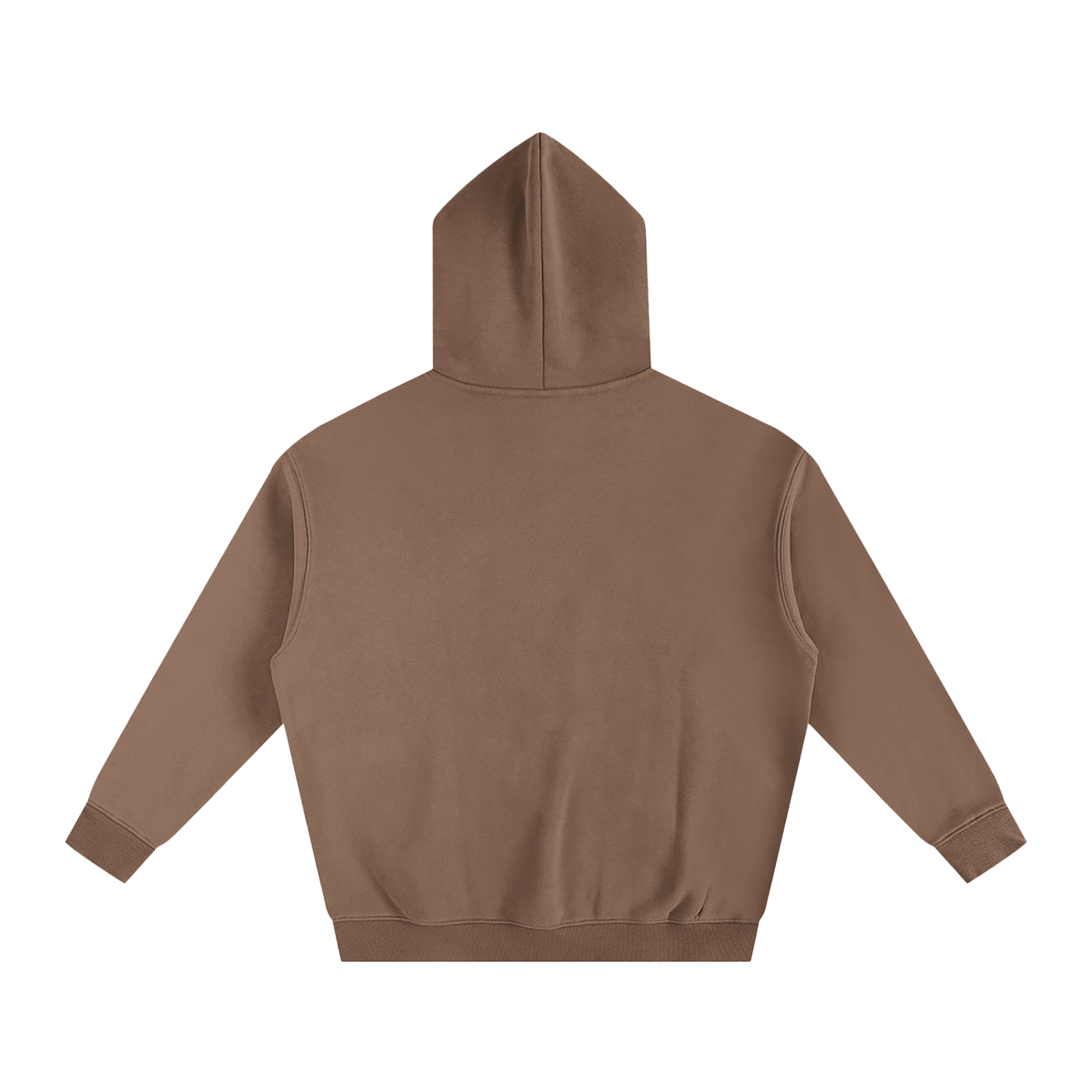 oversize fleeced hoodie