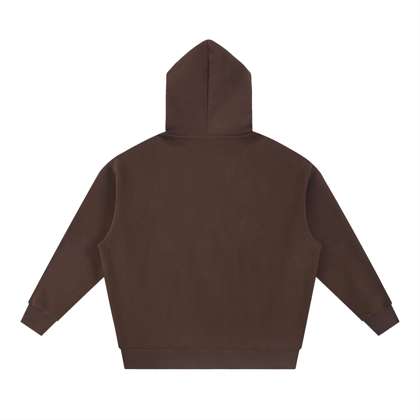 essential oversized boxy fit fleece hoodie