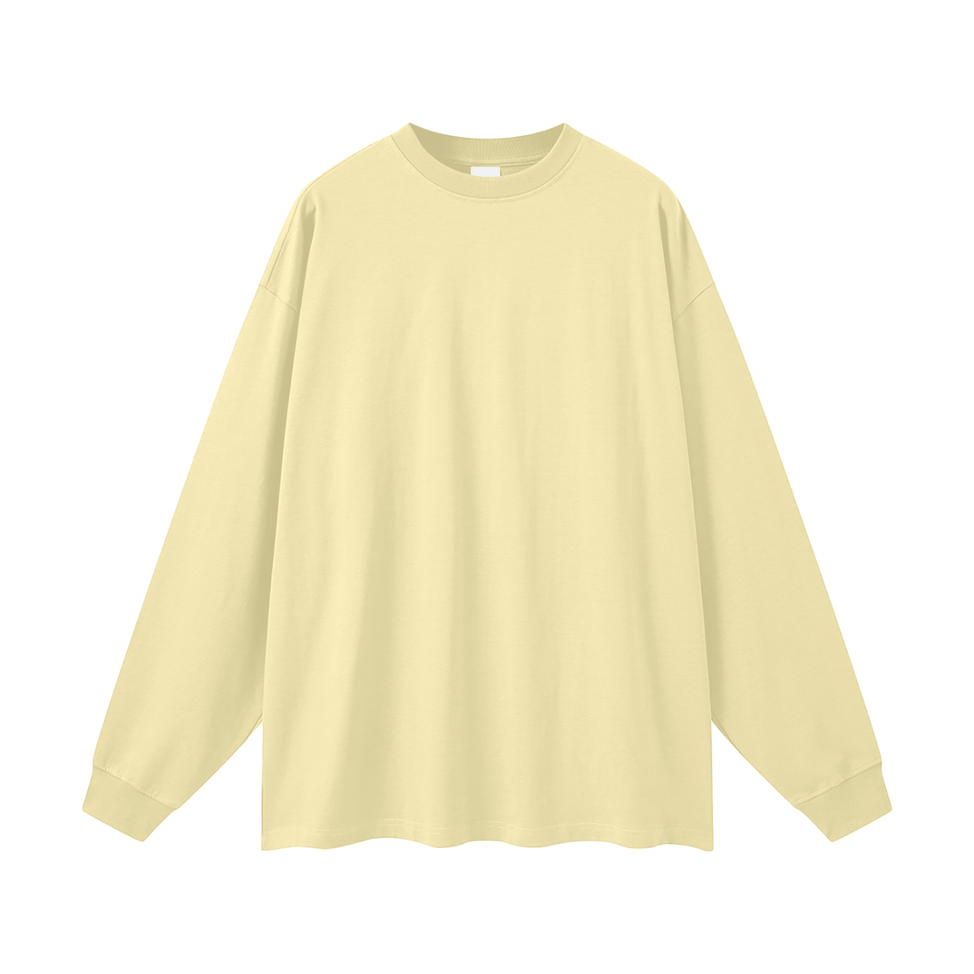 oversized unisex long sleeve t-shirt