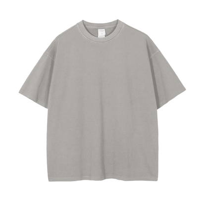 Vintage Wash Drop Shoulder T-Shirt 250 GSM