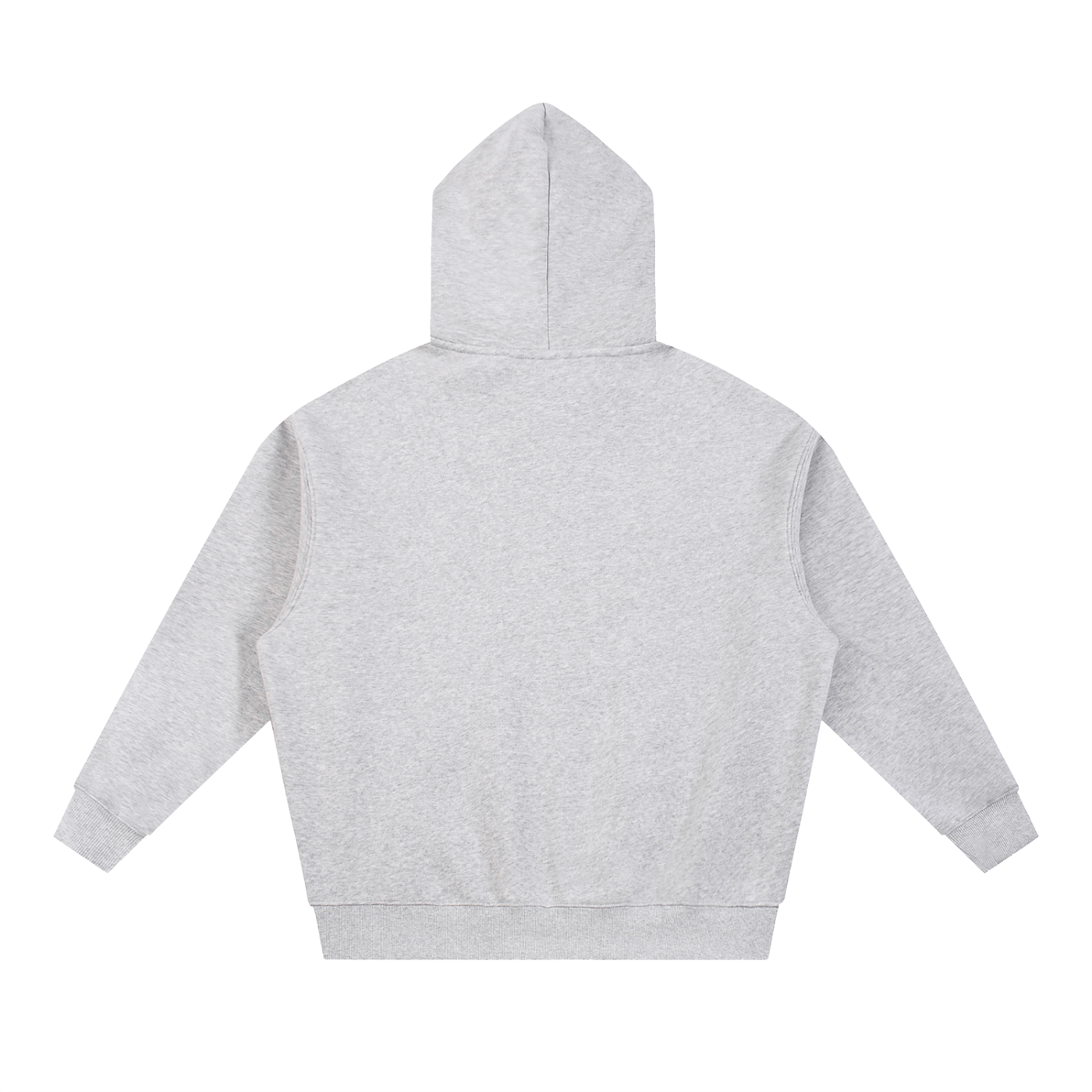 essential oversized boxy fit fleece hoodie