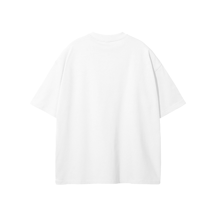 streetwear heavyweight loose fit fog t-shirt 275 gsm