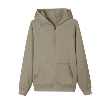 Essential Zip-Up Fleece Hoodie