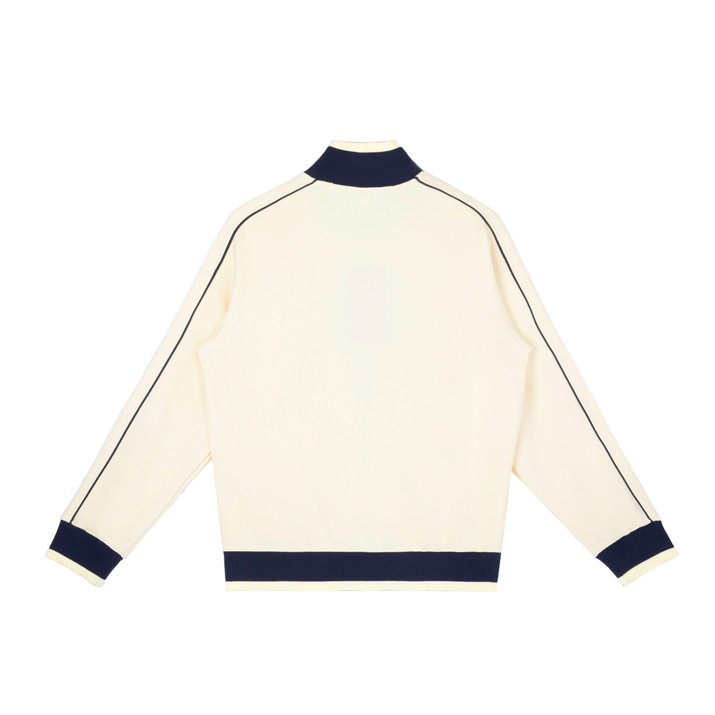 colour block raglan sleeve zip track jacket