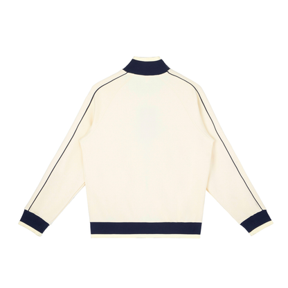 Colour Block Raglan Sleeve Zip Track Jacket