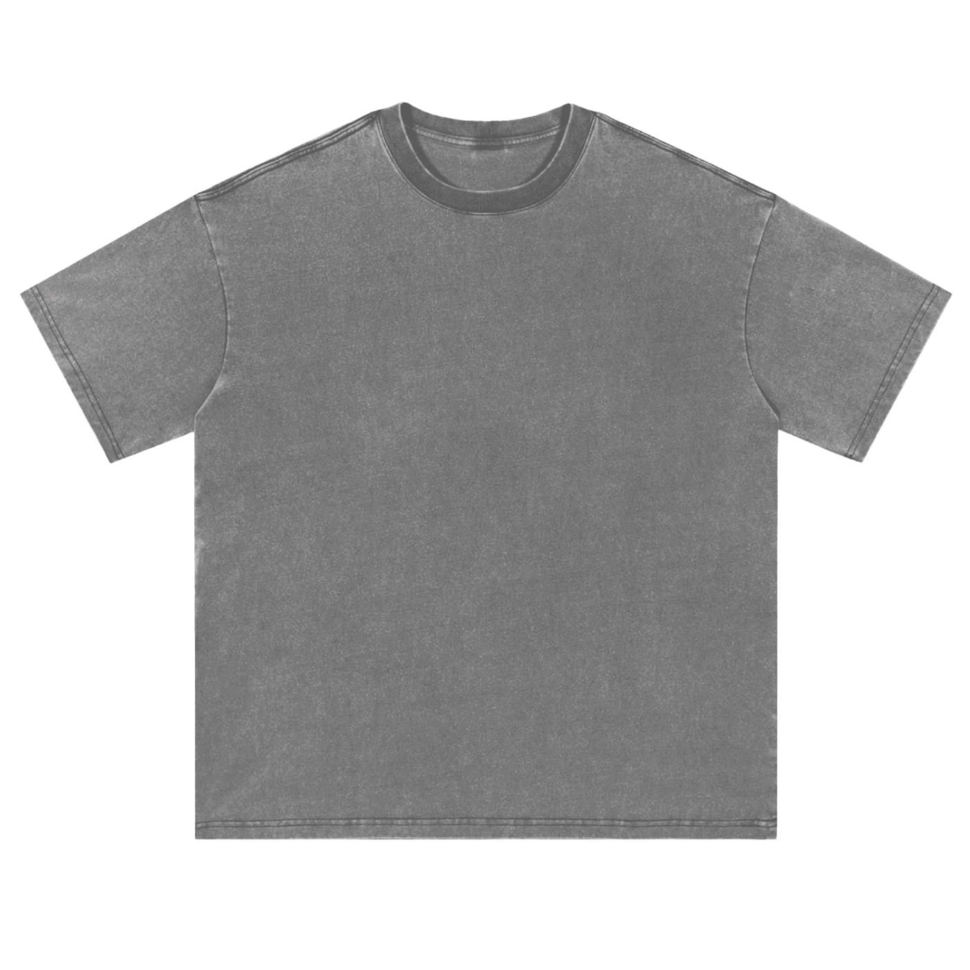 vintage washed loose fluffy t-shirt