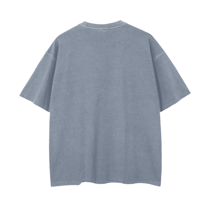 vintage wash drop shoulder t-shirt 250 gsm