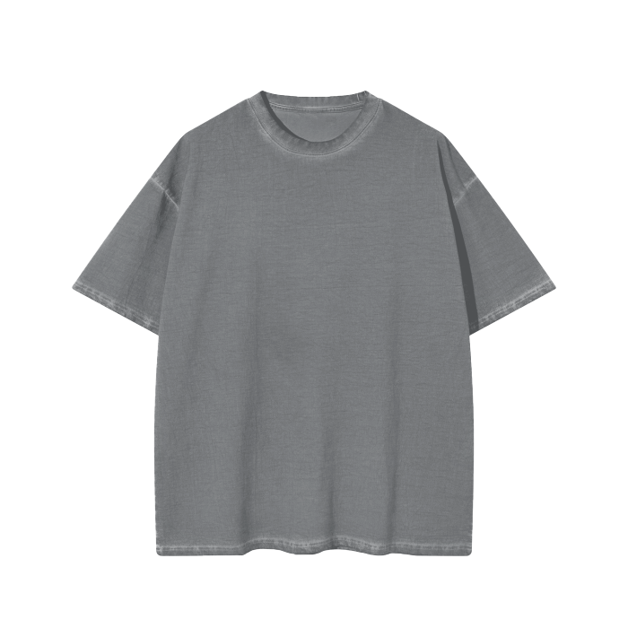 dirty wash oversized t-shirt 260 gsm