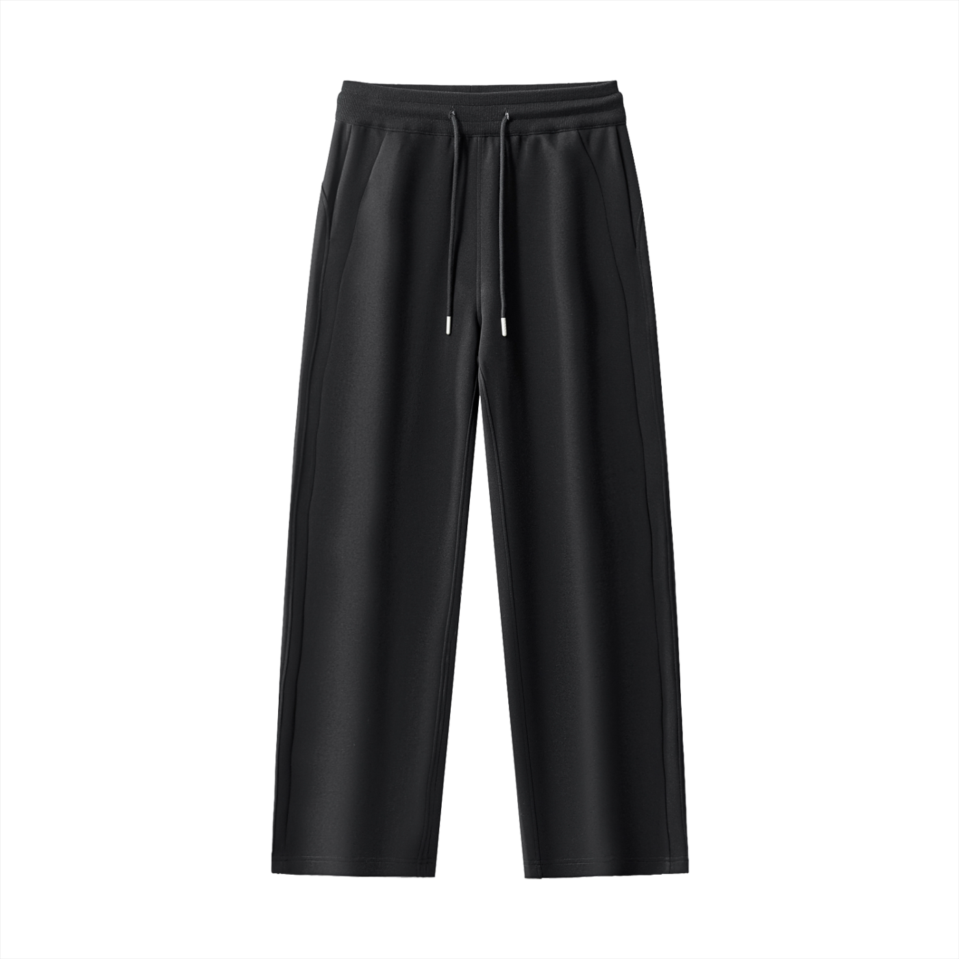 essential drawstring straight-leg joggers