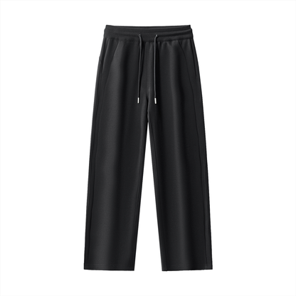 Essential Drawstring Straight-Leg Joggers